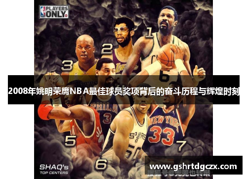 2008年姚明荣膺NBA最佳球员奖项背后的奋斗历程与辉煌时刻
